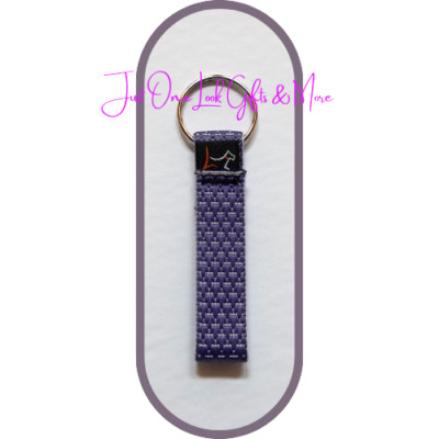 Lupine Keychain LILAC 3/4''x 4'' ~ New