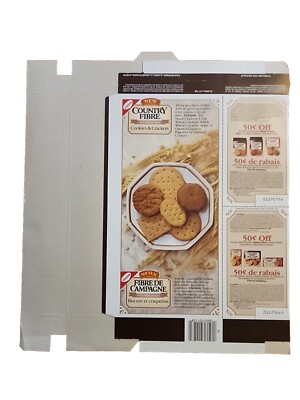 Coprocephalic – Gluttonous Chunks【廃盤】 1987 Vintage Nabisco 100% Bran Cereal Box - Flat never used | eBay