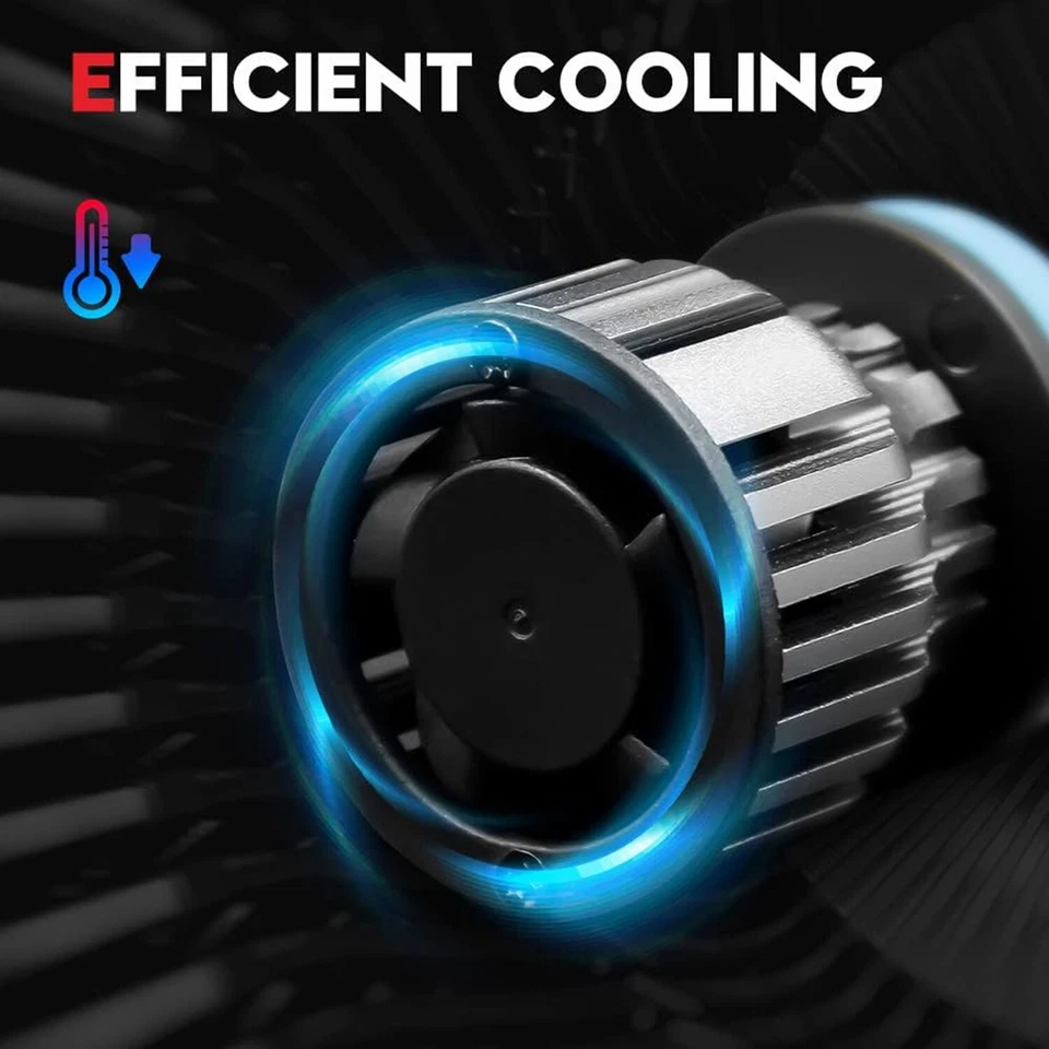 For Subaru Forester Utility 2.5L 2009-2018 LED Headlight High Low Bulb Kit White - Image 3 of 4