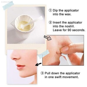 0aab White Hair Removal Tool Dehairing Stick Nasal Hair Resin Nose