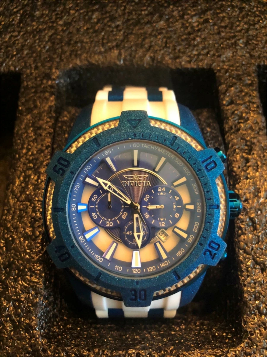 Invicta 26610 Pro Diver Quartz Men s Watch 52mm Silicone Band Blue