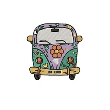 Woodstock Patch Iron on Peace Love Music Fest Dove Hippie Boho Retro Psychedelic