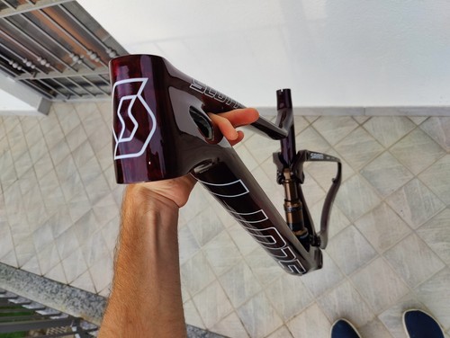 Telaio Scott Spark RC SL 2020 custom Taglia M Full Fox nude Float Evol  Kashima | eBay