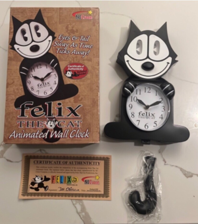 フィリックス・ザ・キャット 掛け時計 振り子時計 FELIX NJ Crose フィリックス・ザ・キャット 掛け時計 振り子時計 FELIX NJ Crose