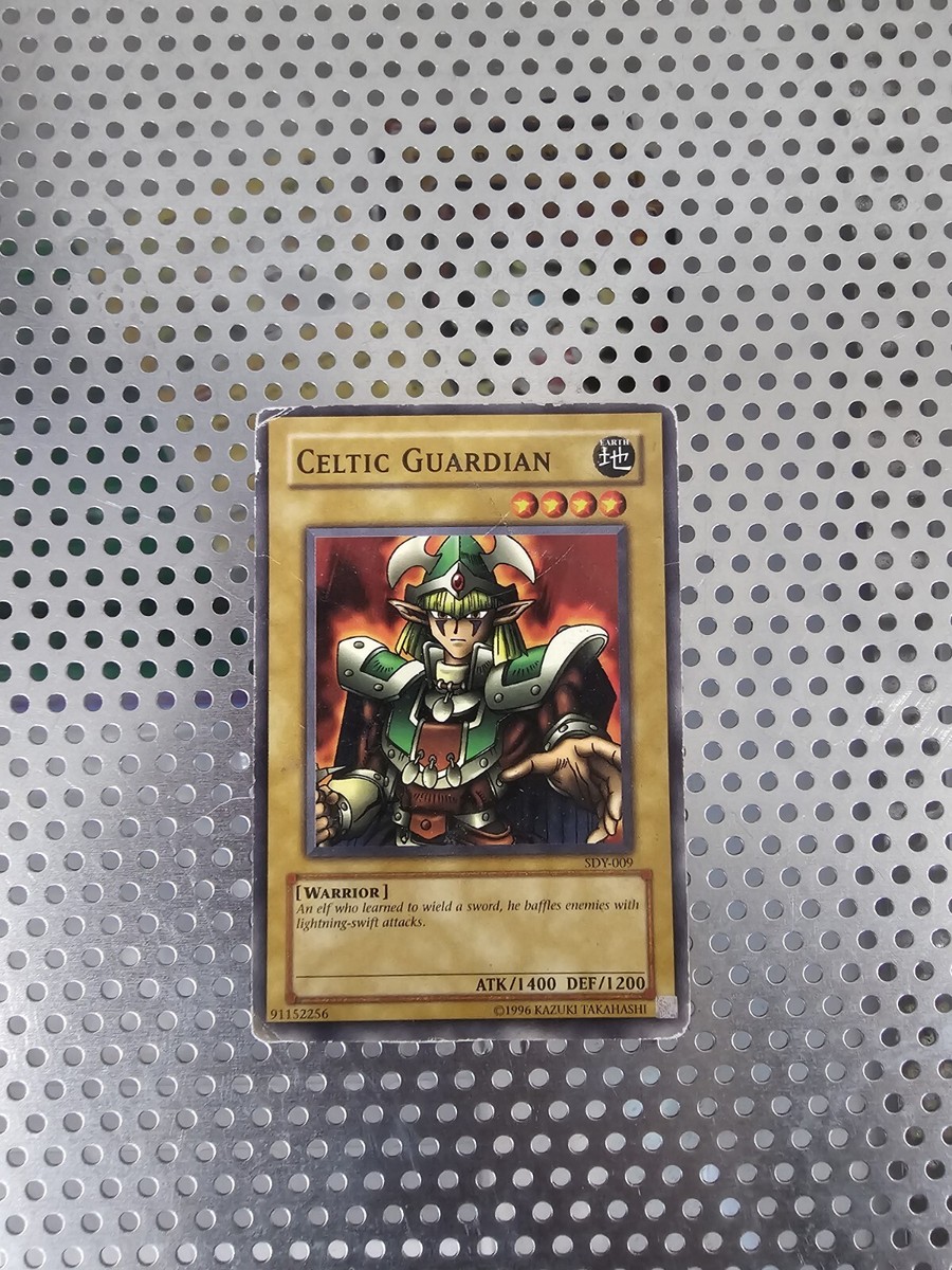 Yugioh Trading Card Warrior Celtic Guardian 1996 | eBay