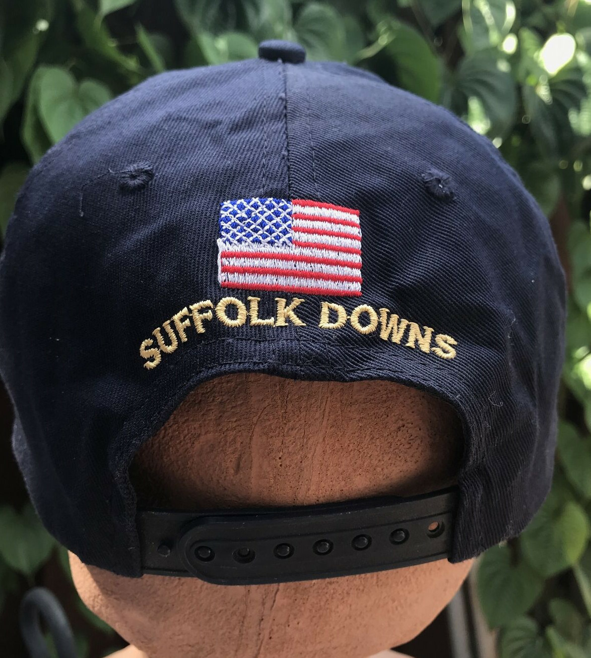 2002 Masscap Suffolk Downs Snapback Baseball Hat … - image 6