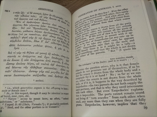 Aristotle Generation of Animals - Loeb Classical Library HARVARD HC/DJ Near NEW - Picture 8 of 14