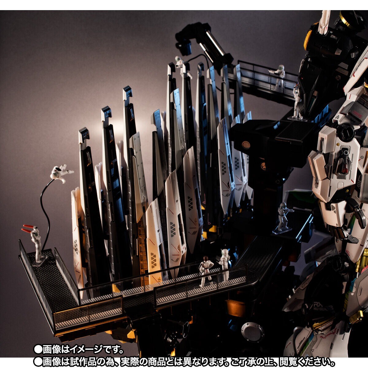 METAL STRUCTURE RX-93 Nu Gundam Fin Funnel Equipment Japan