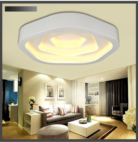 6075MG LED Deckenleuchte mit Fernbedienung Lichtfarbe/Helligkeit einstellbar A - Bild 3 von 14