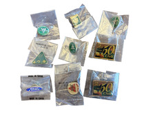 9 Billiard BCA APA 8-Ball Lapel Pins Pool Bud Light 50 Club High Point Vintage
