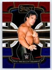 2024 Panini Select WWE Red & Blue #93 Ricky The Dragon Steamboat Wrestling Card