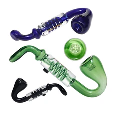 Freezable Pipe Sherlock Pipe Glass Phoenix Star Sherlock Pipe