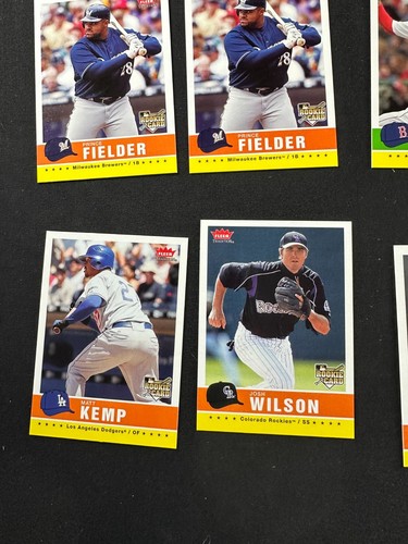 Lote de tarjetas Fleer Tradition (37) 2006 - RC -- Fielder (2), Verlander (2), Papelbon - Imagen 7 de 8