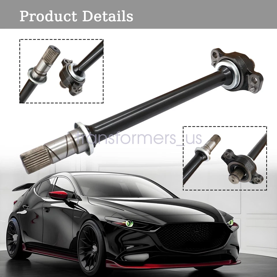 Fits for Mazda 3 2010 2011 2012 2013 CV Intermediate Shaft GG45-25-700G New - Image 2 of 4