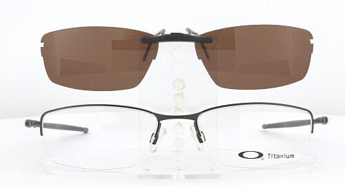 Custom Fit Polarized CLIP-ON Sunglasses For Oakley TRANSISTOR OX3085 51x18 - Picture 3 of 14