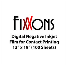 Digital Negative Inkjet Film for Contact Printing 13 x 19 G1N