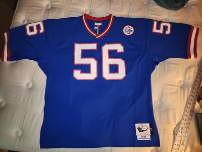 LAWRENCE TAYLOR 56 NEW YORK GIANTS 1986 THROWBACK M&N FOOTBALL