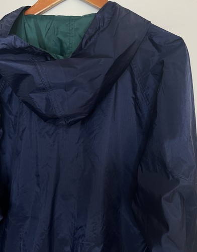 Helly Hansen Vintage Herren Zweiteiler Windbreaker Anzug Jacke Hose Navy Blau Gr. M - Bild 6 von 12