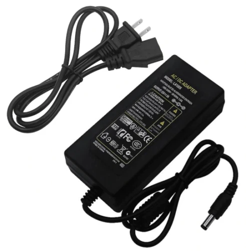 12V 1A 2A 3A 5A 6A 8A 10A Power Supply AC to DC Adapter 5050 LED STRIP LIGHT USA - Image 4 of 4