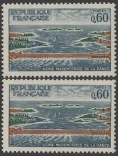 FRANCE TIMBRE N° 1507 " USINE RANCE VARIETE ILE SECTIONNEE " NEUF xx LUXE  K243