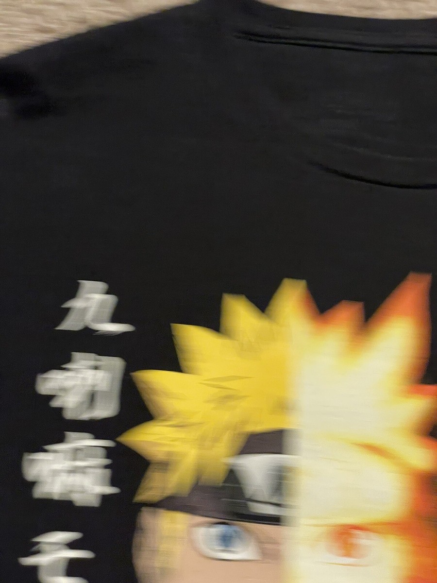 Naruto Shippuden Six Paths Sage Mode Nine Tails T Shirt Small