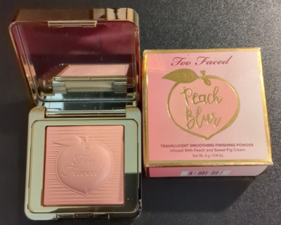 Too Faced - Peach Blur - Translucent Smoothing Finishing Powder 4g / 0.14oz NIB