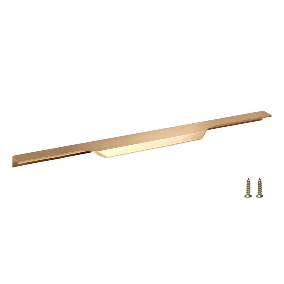 Long Aluminium Profile Kitchen Cabinet Pull Handle Furniture Drawer Closet Handle
