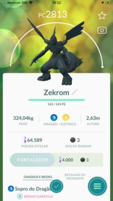Zekrom Lv25 for Master League ! Registered or Unregistered ! 30 Days Friendship!