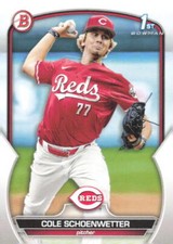 2023 Bowman Draft Baseball Cole Schoenwetter #BD-116    1st