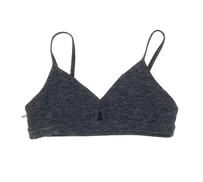 Alosoft リレー ブラ Alo L11661 Womens Dark Heather Grey Alosoft Lounge Sports Bra Size
