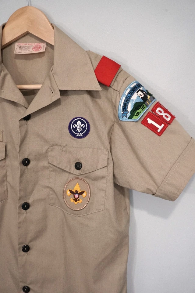 Boy Scouts Official Stonewall Jacket West Virginia VA Youth Shirt Size Large - Image 2 of 4