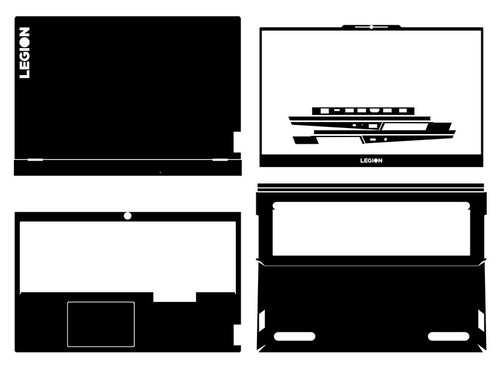 Dazzle Sticker Skin for Lenovo Legion 5 15IMH05H/ 5 Pro 16 Pro 7 16" 2023 IRX8H - Picture 2 of 22