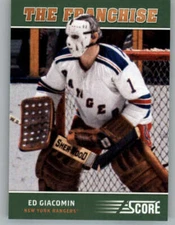 2012-13 Score Franchise Original Six #OS5 Ed Giacomin (ref 162149)