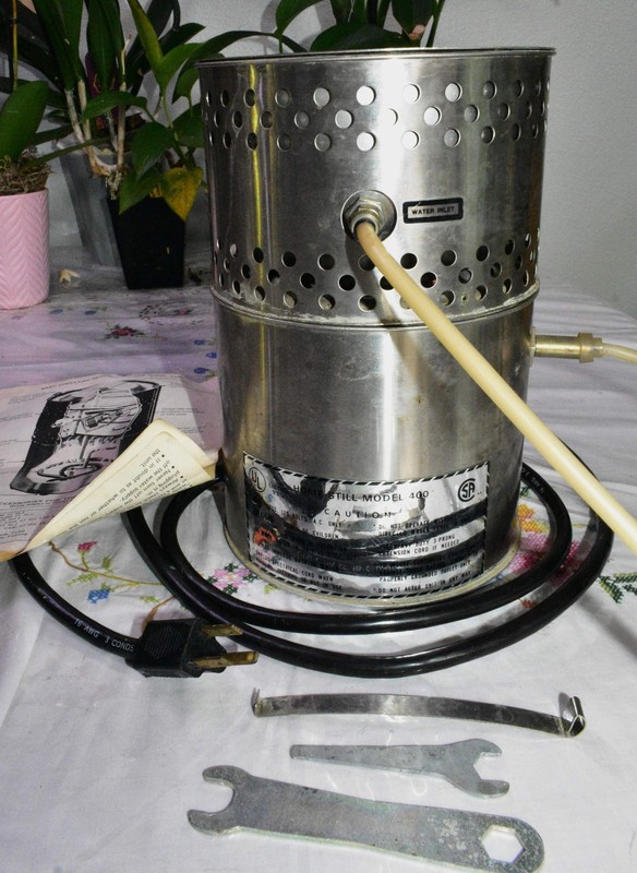 Kirschmann Electric Home Still Model 400 Distiller, Stainless Steel