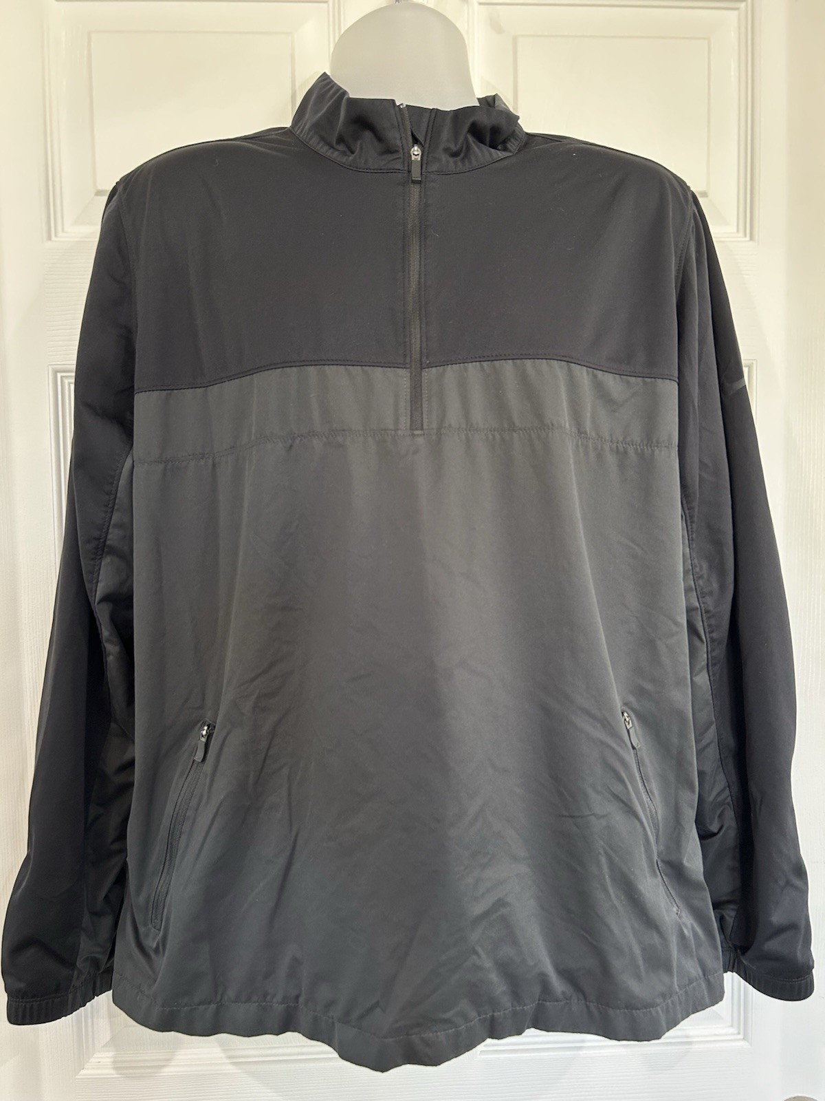 Nike Shield 1/2 Zip Jacket Pullover Windbreaker S… - image 1