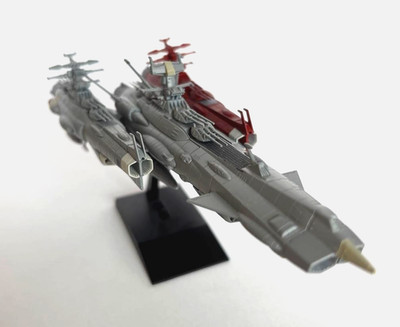 Space Battleship Yamato Andromeda Dreadnough bemalt gebaut Mecha Colle Modell...