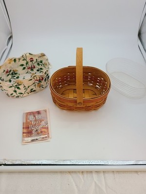 VTG 1999 Mothers Day Tea for Two Basket by Longaberger