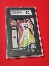Ken Griffey Jr & Julio Rodriguez 2021 Panini Elite EE PASSING THE TORCH SGC 10