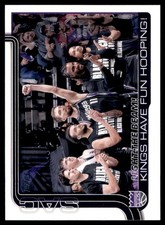 2025-26 Topps #295 Light The Beam!: Kings Have Fun Hooping!