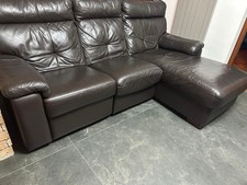 Leather Corner Sofa DFS