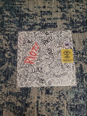 Riot! by Paramore 25th Anniversary Limited Edition Silver Vinyl LP SEALED