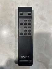 OEM Original OG Vintage Sony RM-D5 5 Disc CD Player Remote Control Black Silver