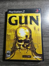 Gun (Sony PlayStation 2, 2005) PS2 Complete W/ Manual CIB TESTED