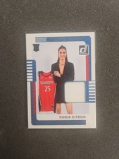 2025 Panini Donruss WNBA #15 Sonia Citron Rookie Jersey - Washington Mystics