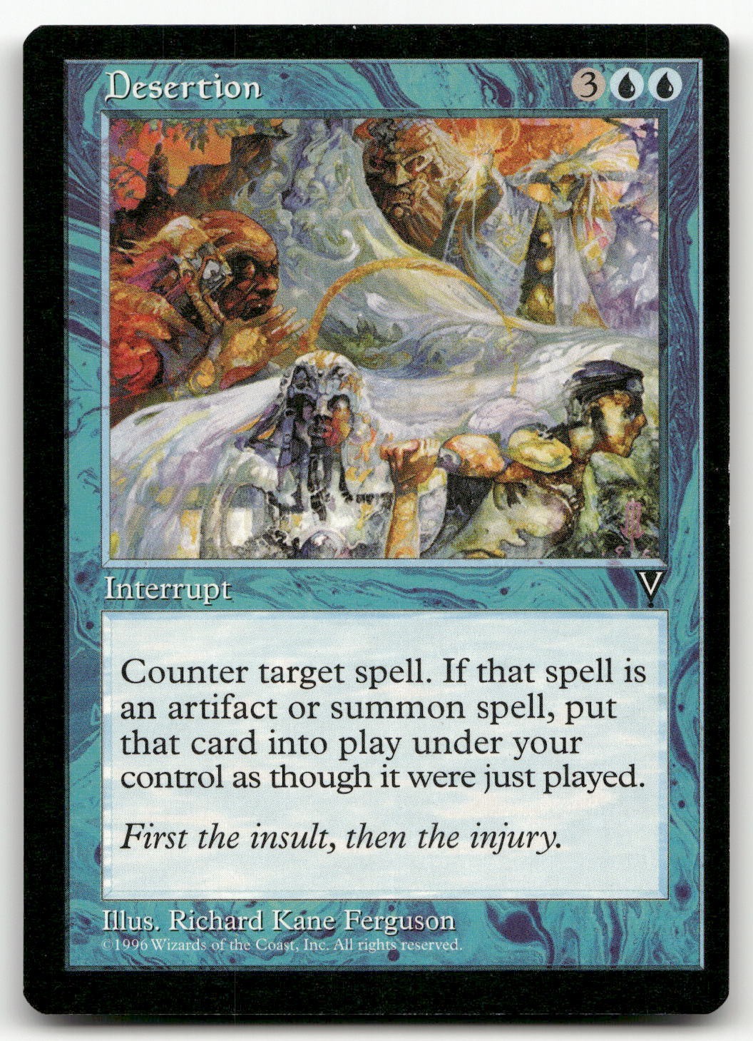 Desertion (NM) Visions VIS Magic MTG