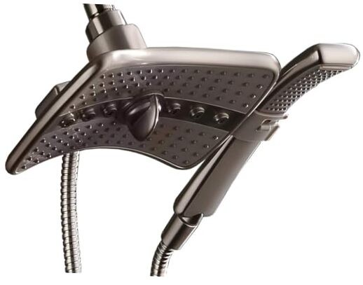  High Pressure Shower Head Combo 2.5 Gallon Per Minute Stand
