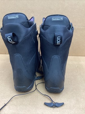 Burton Emerald Imprint 2 Snowboard Boots Women's Sz 10W Black Snow