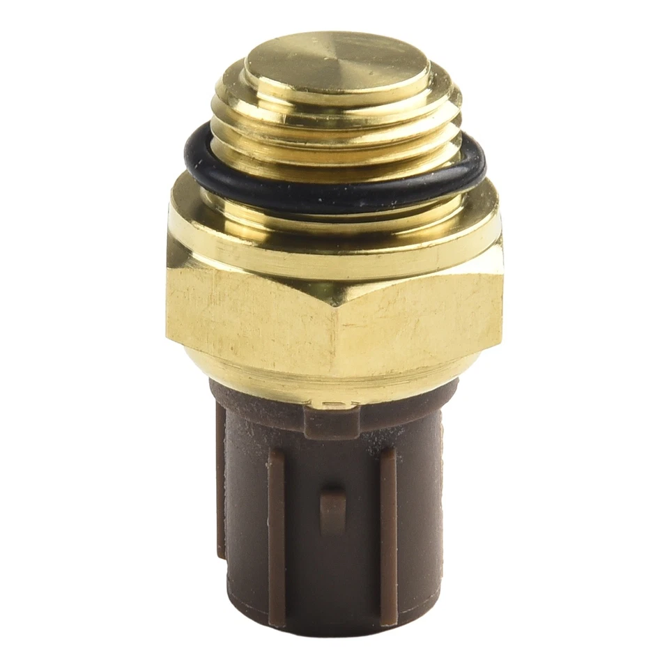 OEM Set Of 2 Cooling Fan Switch Coolant Temp Sensor For Civic Black/Gold - Image 3 of 4