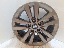 2016 BMW 1 SERIES bmw 1 series 17" alloy 7.5 x 17 et 43 wheel has kerbing and ma