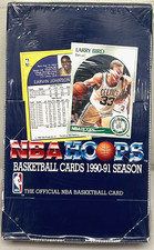 1990-91 NBA Hoops Basketball Box -Magic Johnson/Larry Bird